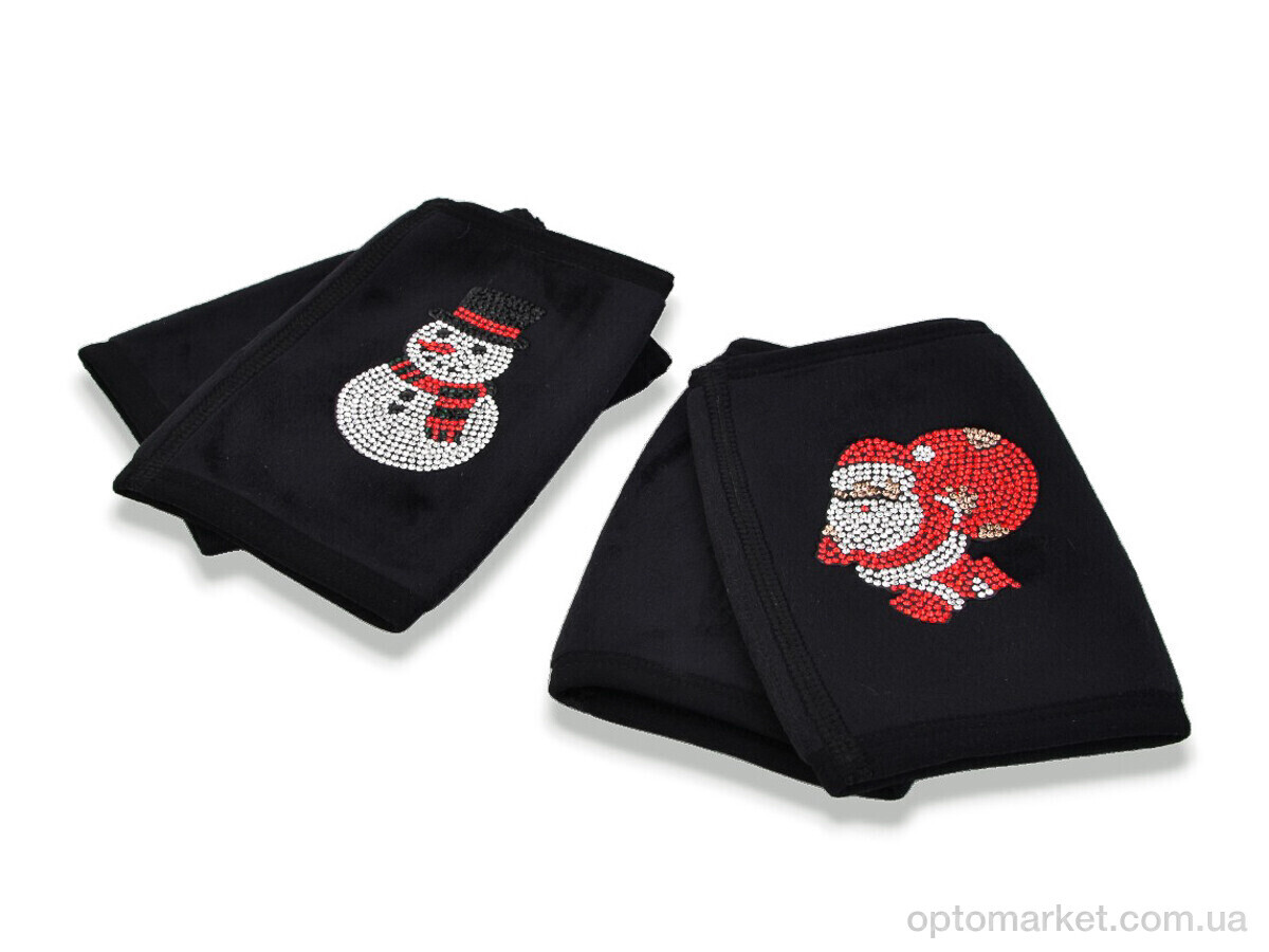 Купить Митенки жіночі NK01 mix Number one чорний, фото 1