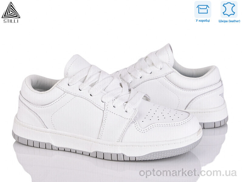 Купить Кросівки жіночі NK20-1 шкіра піна Stilli білий, фото 1