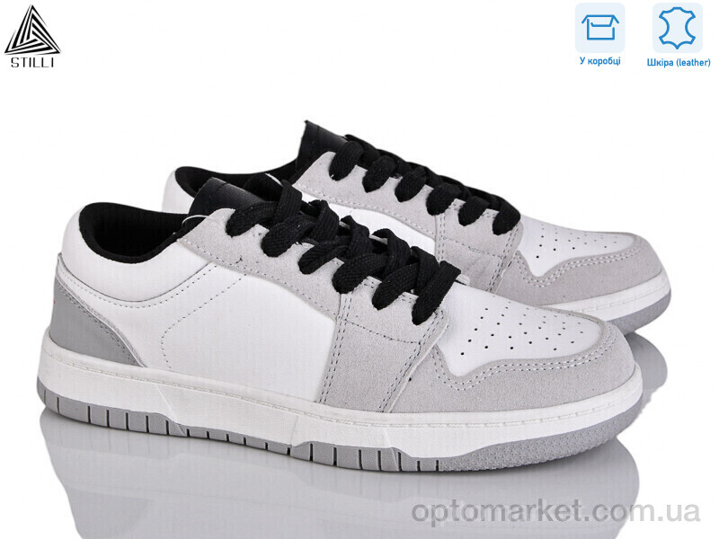 Купить Кросівки жіночі NK20-25 шкіра піна Stilli сірий, фото 1