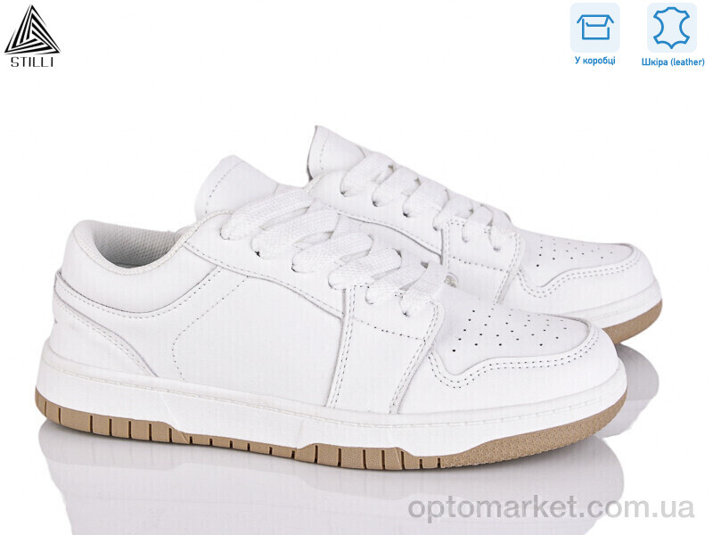 Купить Кросівки жіночі NK20-3 шкіра піна Stilli білий, фото 1