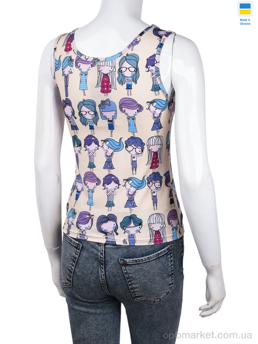 Купить Майка жіночі NMA4005-1 yellow Textile жовтий, фото 2