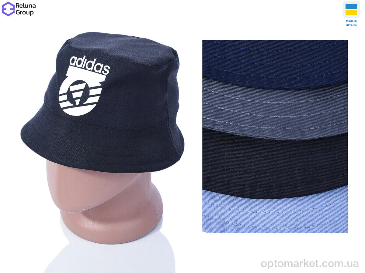 Купить Панама чоловічі NN08 mix A.idas чорний, фото 2