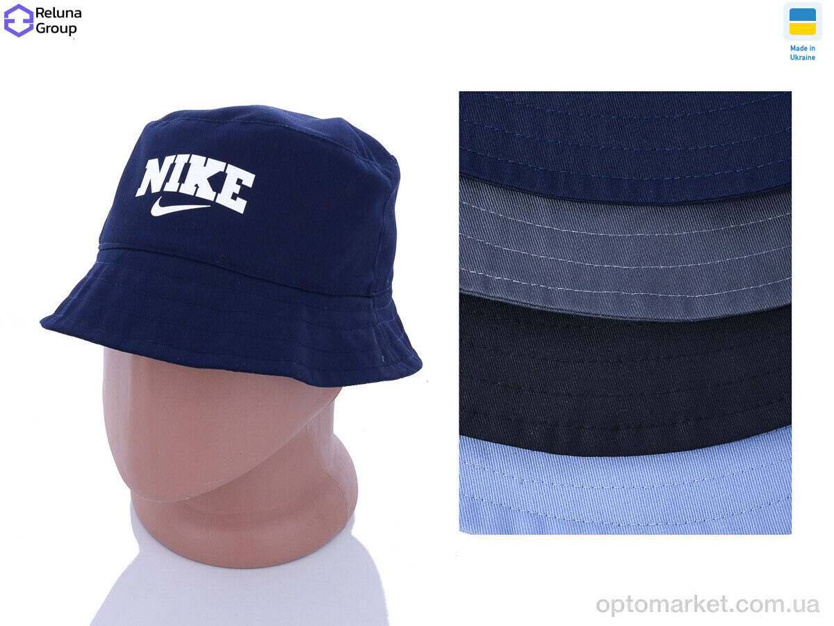 Купить Панама чоловічі NN14 mix N.ke синій, фото 2