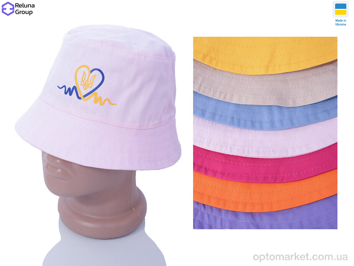 Купить Панама жіночі NN21 mix Reluna Group рожевий, фото 1