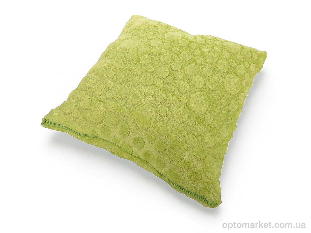 Купить Подушка унісекс Норка круг 08503 green (42*42) Obuvok зелений, фото 1