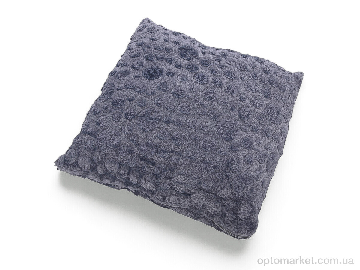 Купить Подушка унісекс Норка круг 08509 grey (42*42) Obuvok сірий, фото 1
