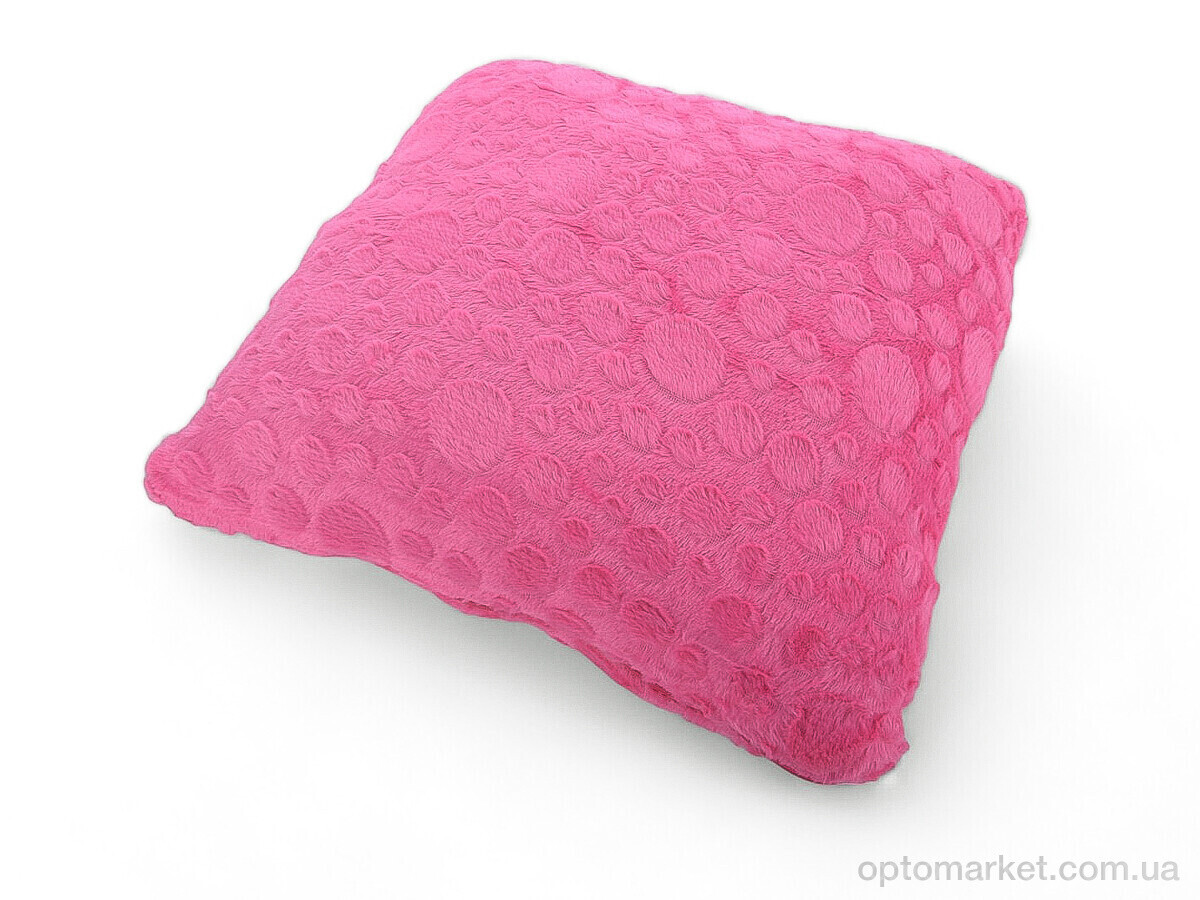 Купить Подушка унісекс Норка круг 08512 pink (42*42) Obuvok рожевий, фото 2