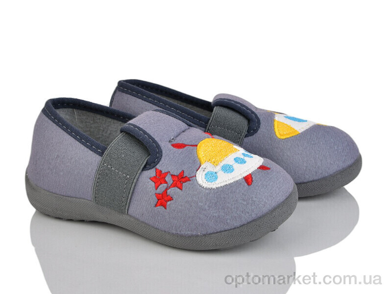 Купить Капці дитячі NT301-4 Bella kids сірий, фото 1