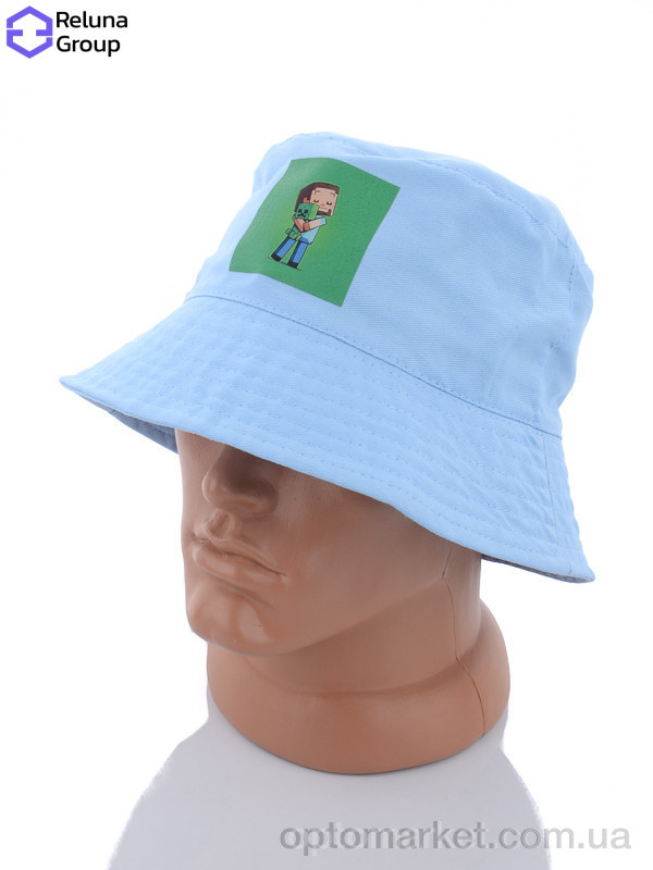 Купить Панама чоловічі NX002-2 l.blue Reluna Group блакитний, фото 1