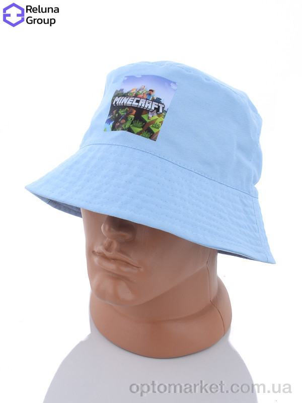 Купить Панама чоловічі NX002-3 l.blue Reluna Group блакитний, фото 1