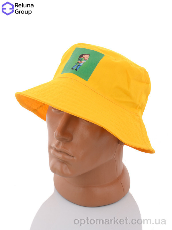 Купить Панама чоловічі NX003-14 yellow Reluna Group жовтий, фото 1