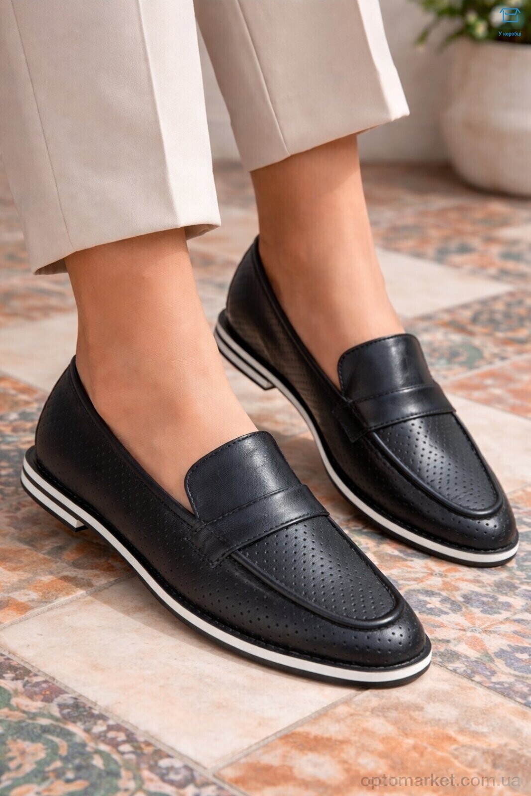 Купить Туфлі жіночі NX178-1 Loretta чорний, фото 2