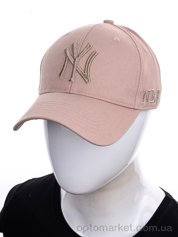 Купить Кепка жіночі NY ассорти 006-1 pink N.w York рожевий, фото 4