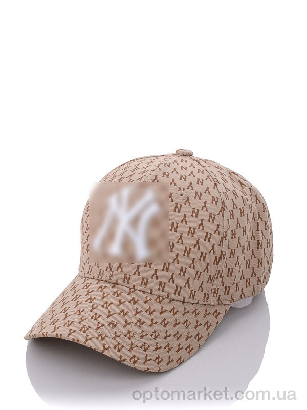 Купить Кепка жіночі NY ассорти 006-11 beige N.w York бежевий, фото 1