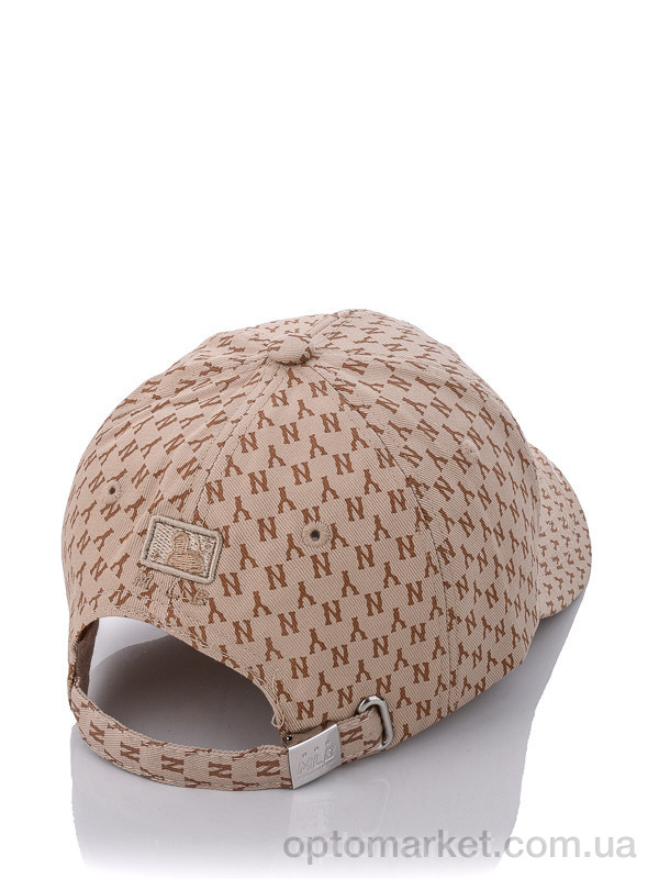 Купить Кепка жіночі NY ассорти 006-11 beige N.w York бежевий, фото 3