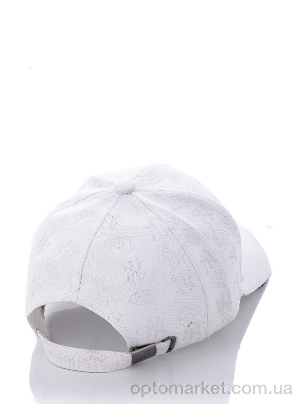 Купить Кепка жіночі NY блеск 005 white N.w York білий, фото 3
