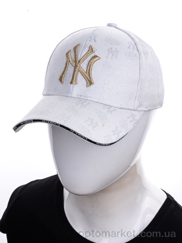 Купить Кепка жіночі NY блеск 005 white N.w York білий, фото 4