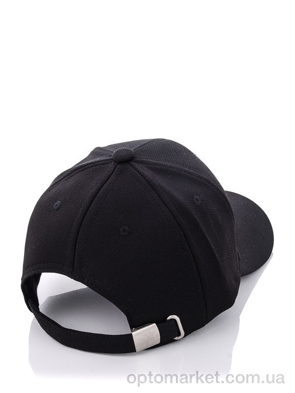 Купить Кепка унісекс NY Lacost 007-1 black N.w York чорний, фото 3