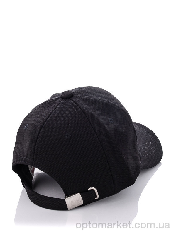 Купить Кепка унісекс NY Lacost 007-11 black N.w York чорний, фото 3