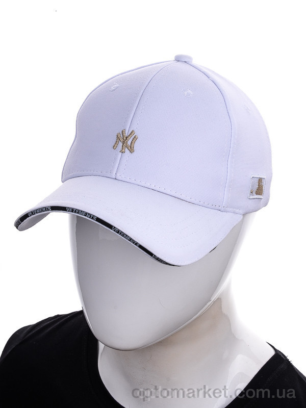 Купить Кепка жіночі NY Lacost 007-7 white N.w York білий, фото 4
