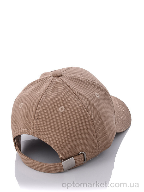 Купить Кепка унісекс NY Lacost 007-8 brown N.w York коричневий, фото 3