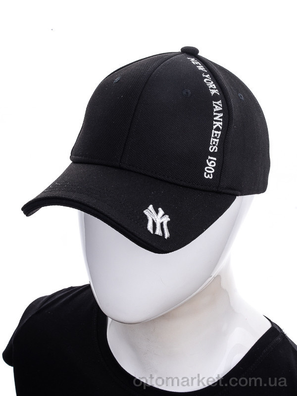 Купить Кепка жіночі NY Lacost 007-9 black N.w York чорний, фото 4