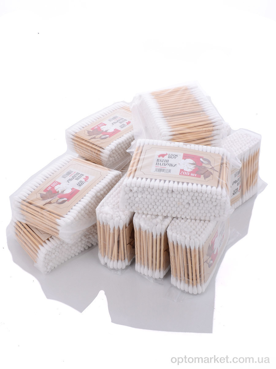 Купить Гігієна O00208 Вухочистки 7,3см 200шт/уп. LOOK&BUY, фото 1