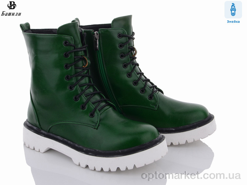Купить Черевики жіночі OK109 Башили зелений, фото 1
