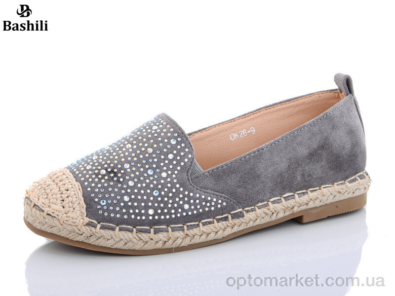 Купить Еспадрільї дитячі OK26-9 Башили сірий, фото 1