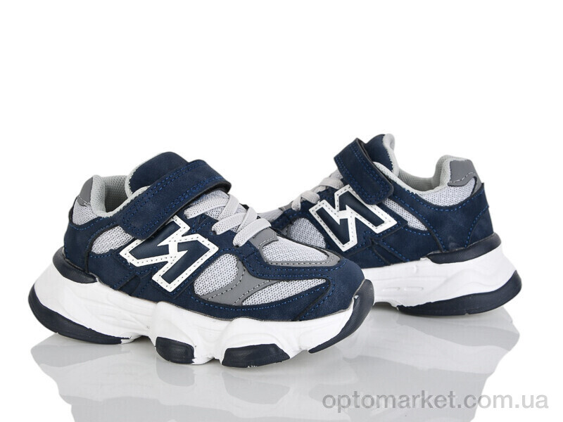 Купить Кросівки дитячі OK601-2B Kimbo-o синій, фото 1