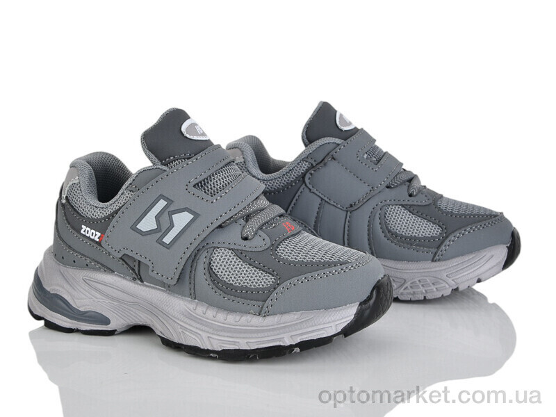 Купить Кросівки дитячі OK611-2D Kimbo-o сірий, фото 1