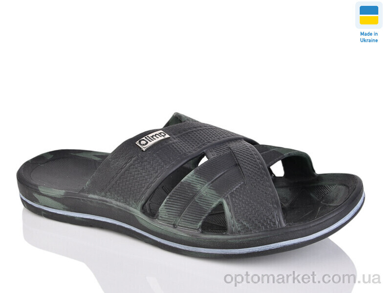 Купить Шльопанці чоловічі Олімп М204 камуфляж Olimp зелений, фото 1