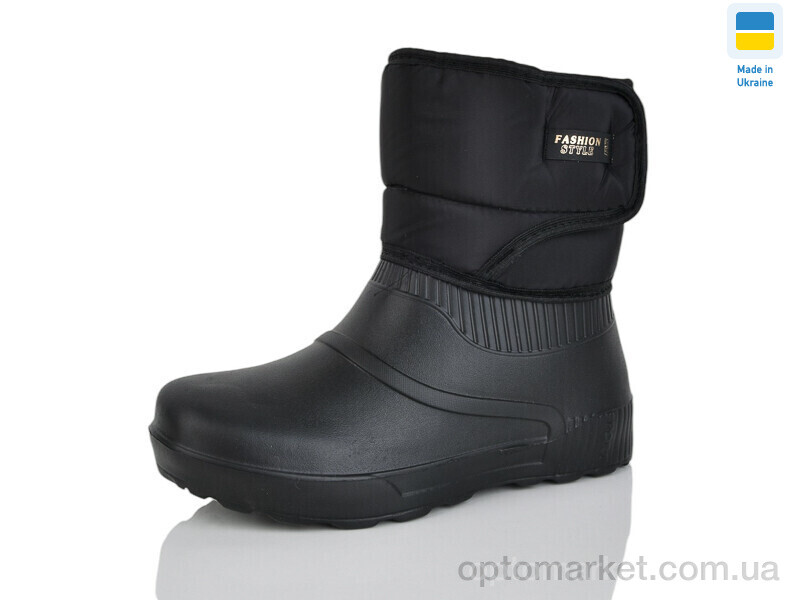 Купить Чоботи з піни жіночі Олімп Ж 543 чорний Olimp чорний, фото 1