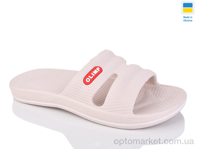 Купить Шльопанці жіночі Олімп Ж105 беж Olimp бежевий, фото 1