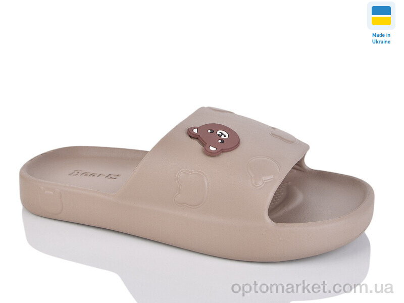 Купить Шльопанці жіночі Олімп Ж109 мокко Olimp коричневий, фото 1