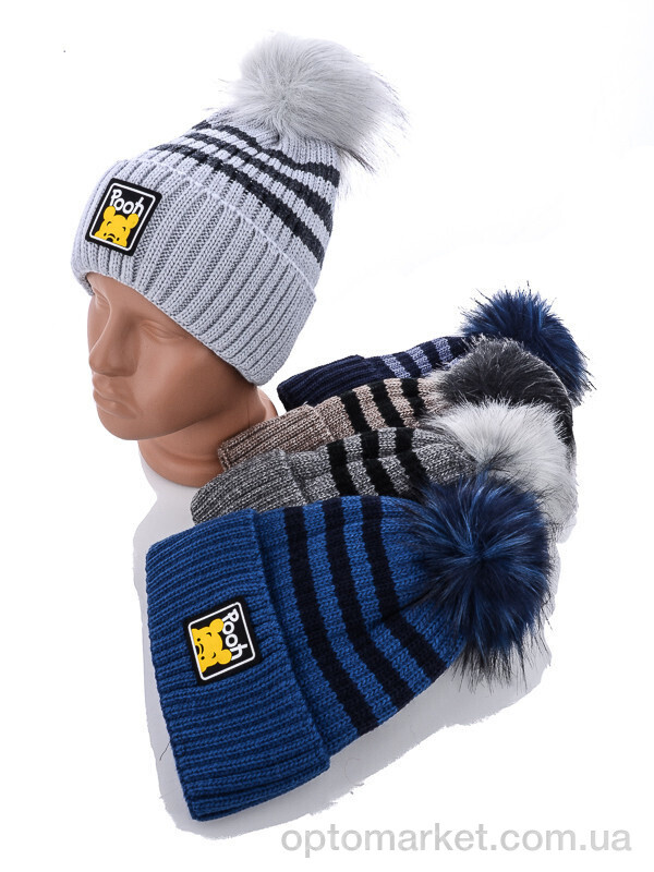 Купить Шапка дитячі OLK14 mix флис Red Hat мікс, фото 1