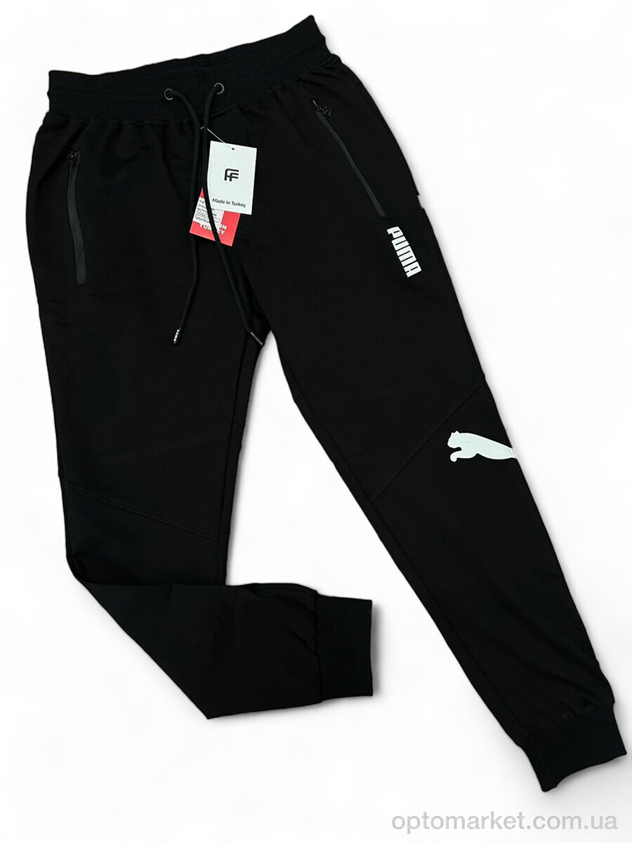 Купить Спортивні штаны чоловічі p-210903 P.ma чорний, фото 2