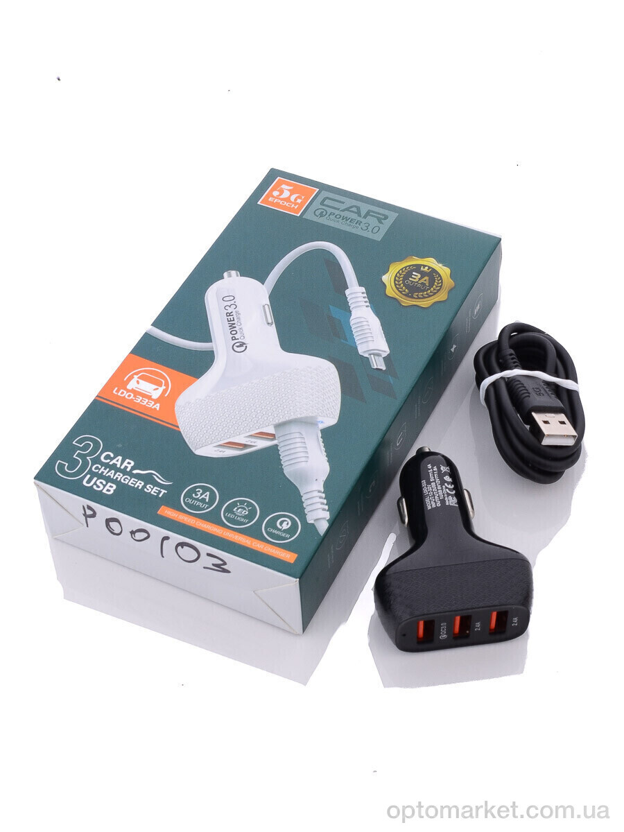 Купить Техніка та електроніка P00103 Автомоб. зарядний micro USB LOOK&BUY, фото 1