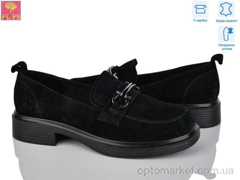 Купить Туфлі жіночі P08-2 PLPS чорний, фото 1