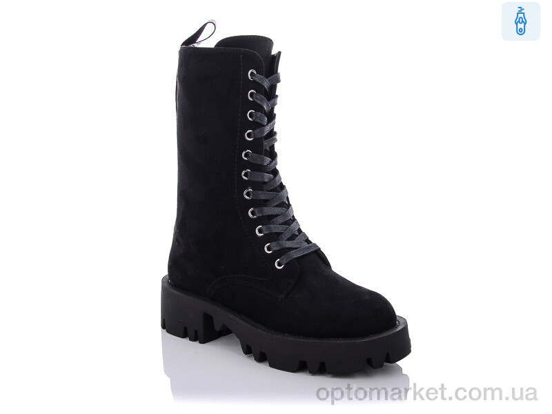 Купить Чоботи жіночі P1036-2 Purlina чорний, фото 1