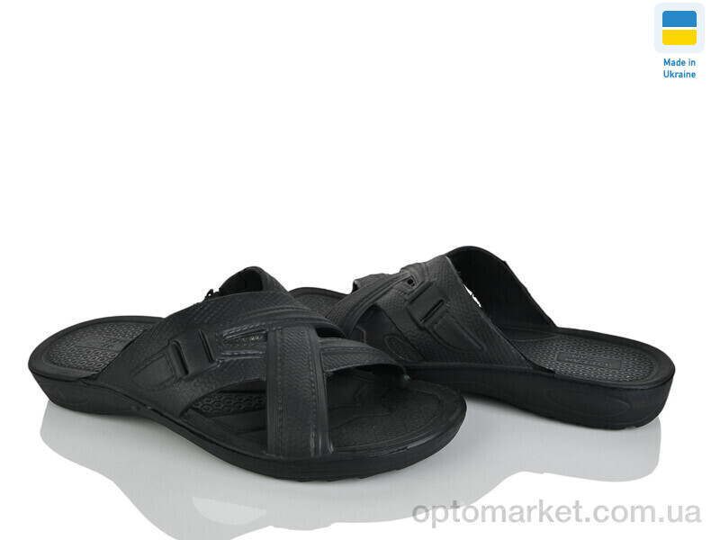 Купить Шльопанці чоловічі П11 чорний Dream Stan чорний, фото 1