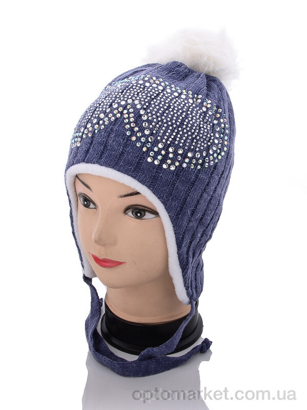 Купить Шапка дитячі P182-4 флис Kraft фіолетовий, фото 1