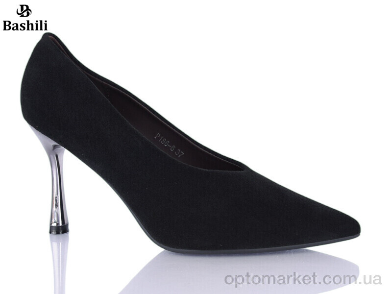 Купить Туфлі жіночі P186-6 Башили чорний, фото 1