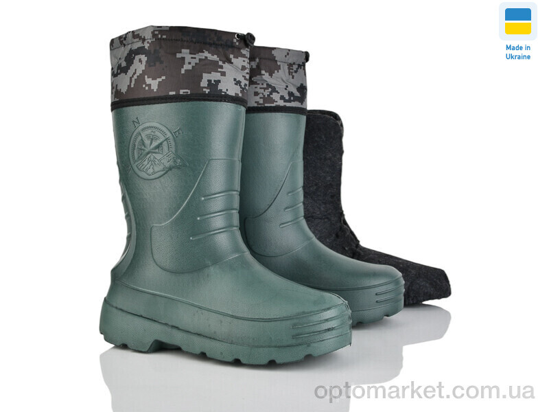 Купить Чоботи з піни чоловічі P2-2 хакі Verta хакі, фото 1