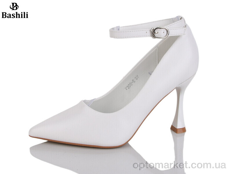 Купить Туфлі жіночі P205-2 Башили білий, фото 1