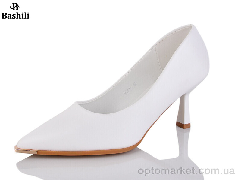 Купить Туфлі жіночі P207-2 Башили білий, фото 1
