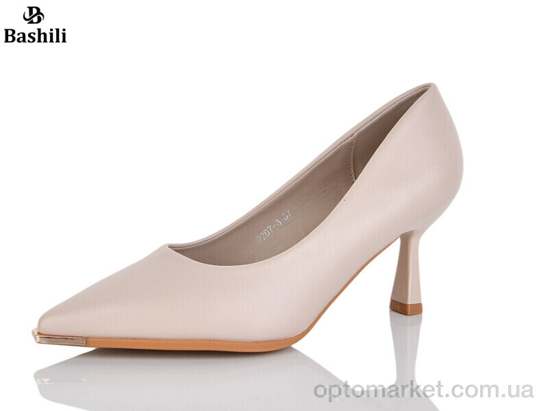 Купить Туфлі жіночі P207-3 Башили бежевий, фото 1