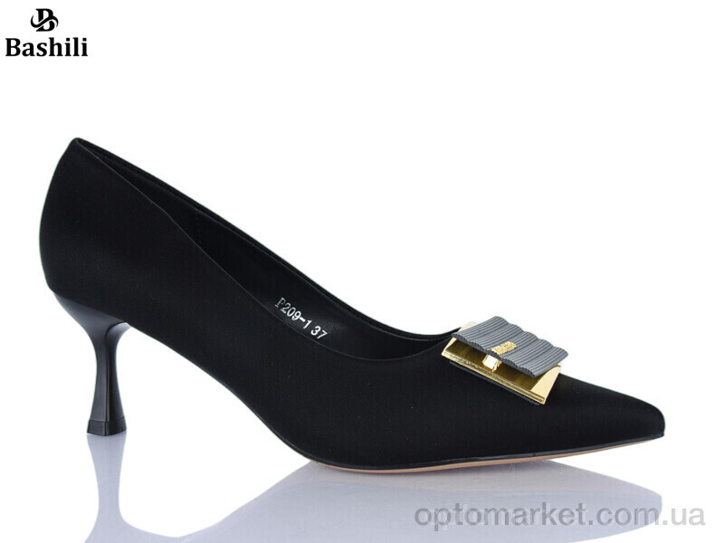 Купить Туфлі жіночі P209-1 Башили чорний, фото 1