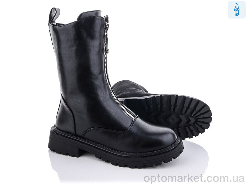 Купить Черевики жіночі P2179-1 Purlina чорний, фото 1