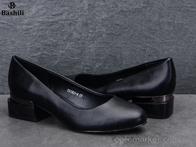 Купить Туфлі жіночі P21921-4 Башили чорний, фото 2